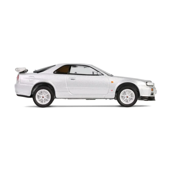 Manufacturer_Greenlight Collectibles Cars & Suvs<1/64 1999 Nissan Skyline V-Spec R34, Sonic Silver, 25th Anniversary, Anniversary Collection Series 17