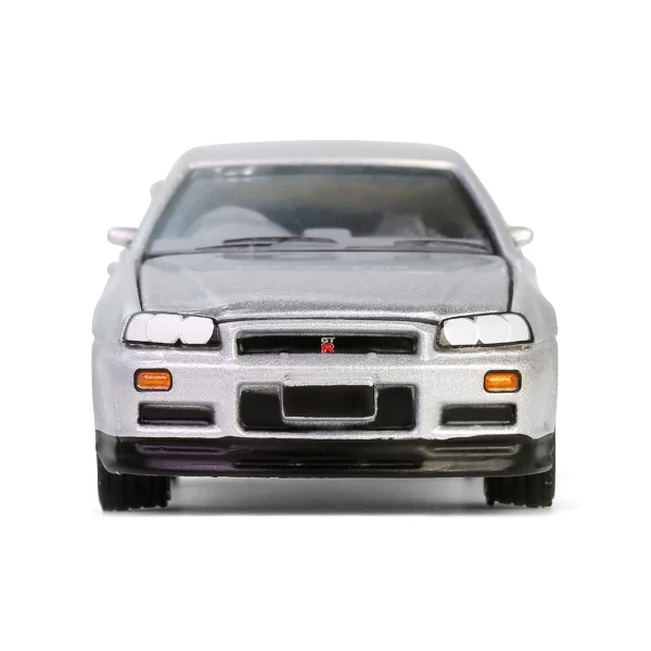Manufacturer_Greenlight Collectibles Cars & Suvs<1/64 1999 Nissan Skyline V-Spec R34, Sonic Silver, 25th Anniversary, Anniversary Collection Series 17
