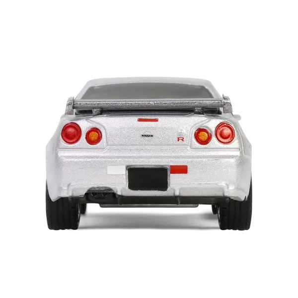 Manufacturer_Greenlight Collectibles Cars & Suvs<1/64 1999 Nissan Skyline V-Spec R34, Sonic Silver, 25th Anniversary, Anniversary Collection Series 17