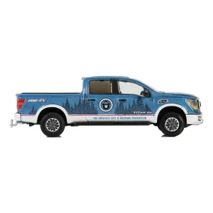 Manufacturer_Greenlight Collectibles Cars & Suvs | Pickup Trucks<1/64 2019 Nissan Titan XD Pro-4X, Smokey Bear Series 4