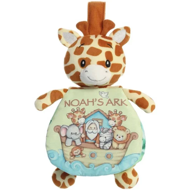 Manufacturer_Aurora Books, Calendars & Dvds<Noah's Ark 9in Giraffe Story Pals Soft Books Plush Animal By Ebba