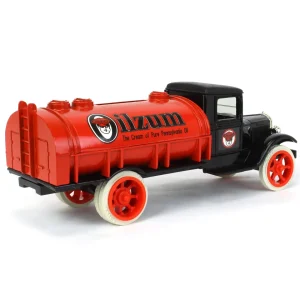 Manufacturer_ERTL Airplanes & Banks | Tanker Trucks<1/34 1931 Oilzum Hawkeye Tanker Bank by ERTL