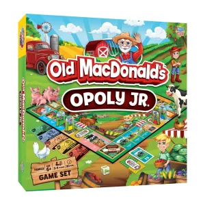 Outback Toys Games & Puzzles<Old MacDonald's Opoly Junior Board Game