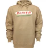 Outback Toys Agco, Allis, Massey & More<Oliver Oval Logo Tan Hooded Sweatshirt