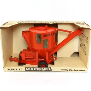 Manufacturer_ERTL Implements<1/16 Orange (Case or Allis Chalmers) Metal Grinder Mixer Mill