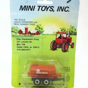 Manufacturer_Other Implements<1/64 Orange Honey-Wagon Liquid Spreader, Clay Equipment Corp