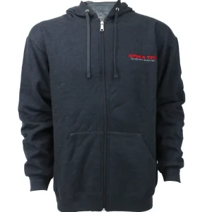 Outback Toys Obt Exclusives | Other Clothing<Logo Black Heather EverSoft Fleece Full Zip Hoodie