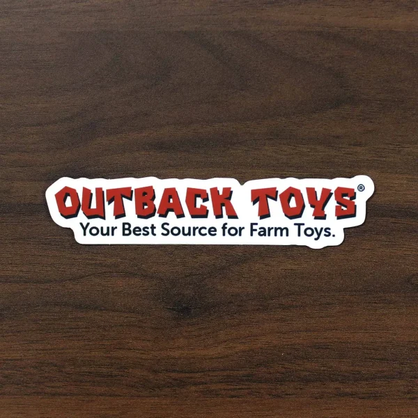 Outback Toys Branded Signs<Logo 5" Vinyl Die Cut Sticker