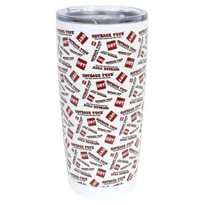 Outback Toys Kitchen<Logo Toss 20oz Stainless Steel Thermal Tumbler