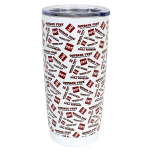 Outback Toys Kitchen<Logo Toss 20oz Stainless Steel Thermal Tumbler
