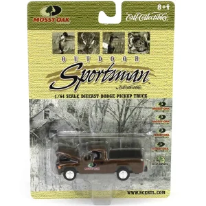 Manufacturer_ERTL Pickup Trucks<1/64 Outdoor Sportsman Mossy Oak Dodge Pickup Truck