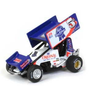 Manufacturer_ACME Diecast Sprint Cars<1/64 Pabst Blue Ribbon 2022 Sprint Car, Lucas Wolfe #5, Acme Exclusive