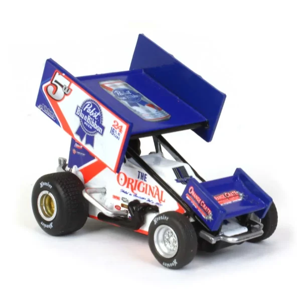 Manufacturer_ACME Diecast Sprint Cars<1/64 Pabst Blue Ribbon 2022 Sprint Car, Lucas Wolfe #5, Acme Exclusive