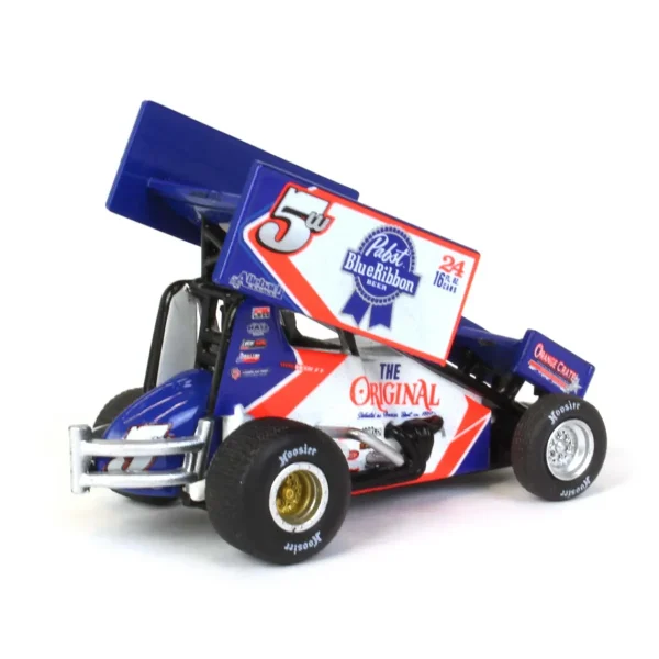 Manufacturer_ACME Diecast Sprint Cars<1/64 Pabst Blue Ribbon 2022 Sprint Car, Lucas Wolfe #5, Acme Exclusive