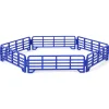 Outback Toys 3D Print & Small Accessories<1/64 Pack of 6 Blue Long Fence Links, 3D Printed