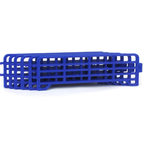 Outback Toys 3D Print & Small Accessories<1/64 Pack of 6 Blue Long Fence Links, 3D Printed