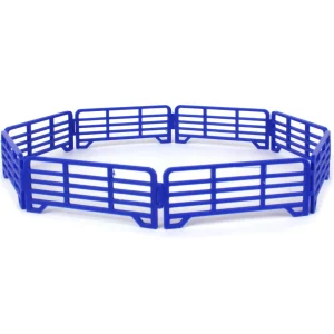 Outback Toys 3D Print & Small Accessories<1/64 Pack of 8 Blue Short Fence Links, 3D Printed