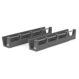 Outback Toys 3D Print & Small Accessories<1/64 Pack of 2 Concrete J-Bunk Feeder Set, 3D Printed