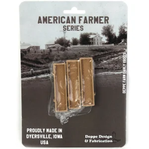 Outback Toys 3D Print & Small Accessories<1/64 Pack of 3 Light Wood Feed Bunks, 3D Printed