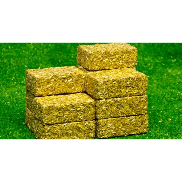 Outback Toys Wooden Barns & Large Accessories<1/32 Pack of 4 Rectangular Straw Bales