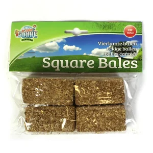 Outback Toys Wooden Barns & Large Accessories<1/32 Pack of 4 Rectangular Straw Bales