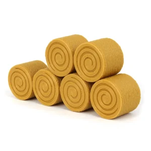 Outback Toys 3D Print & Small Accessories<1/64 Pack of 6 Round Straw Bales, 3D Printed
