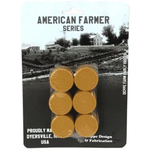 Outback Toys 3D Print & Small Accessories<1/64 Pack of 6 Round Straw Bales, 3D Printed