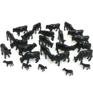 Manufacturer_ERTL Play Animals & Accessories<1/64 25 Pack of Black Angus & Calves