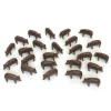 Manufacturer_ERTL Play Animals & Accessories<1/64 25 Pack of Brown Pigs