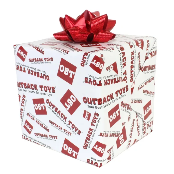 Outback Toys Christmas DéCor | Party Supplies<5-Pack of IH & Double-Sided Wrapping Paper, 19.75in x 28in