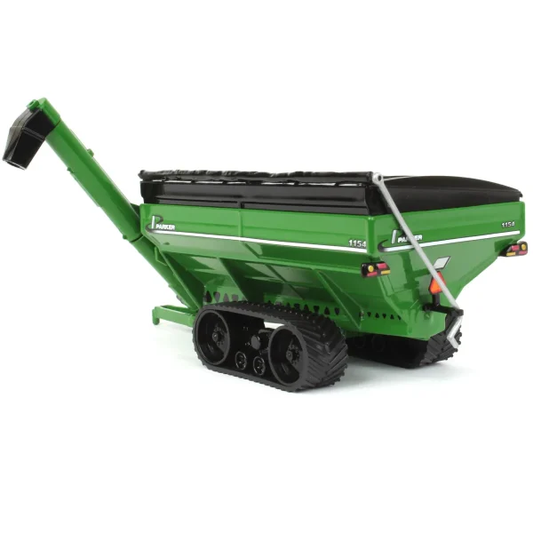 Manufacturer_SpecCast Implements<1/64 Parker 1154 Grain Cart with Tracks, Green