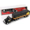 Manufacturer_ERTL Box Trucks & Trailers<1/64 1948 Peterbilt 344 Bosselman Semi Truck & Trailer, Limited Edition