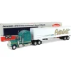 Manufacturer_SpecCast Airplanes & Banks | Box Trucks & Trailers<1/64 Peterbilt 379 Semi and Box Trailer Limited Edition Bank