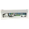 Manufacturer_SpecCast Box Trucks & Trailers<1/64 Peterbilt 379 Semi with John Deere Road Scholars Driving Force Featherlite Trailer
