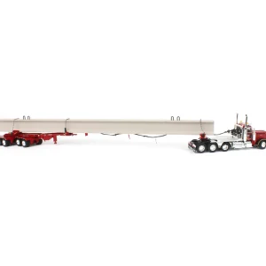 Manufacturer_DCP by First Gear Lowboys & Flatbeds<1/64 Peterbilt 389 w/ ERMC Hydra-Steer Trailer & 90' Beam Load, 2023 Nat'l Toy Truck 'N Construction Show