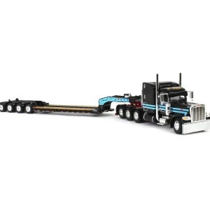 Manufacturer_DCP by First Gear Lowboys & Flatbeds<1/64 Peterbilt 389 w/ Fontaine Magnitude Lowboy & Fliptail, Cappello Heavy Transport, DCP by First Gear