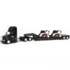 Manufacturer_ERTL Lowboys & Flatbeds<1/64 Peterbilt 579 w/ Lowboy & 2 Bobcat S76 Skid-Steer Loaders, 2022 NTT'NC Show