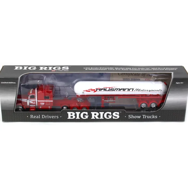 Manufacturer_DCP by First Gear Tanker Trucks<1/64 Peterbilt 389 w/ Mississippi LP Tank Trailer, Big Rigs #14: Hausmann Transport, DCP By First Gear
