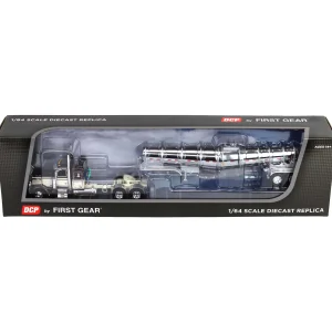 Manufacturer_DCP by First Gear Tanker Trucks<1/64 Peterbilt 389 with Chrome Polar Deep Drop Tanker, Waymire Farms, DCP by First Gear