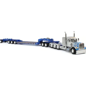 Manufacturer_DCP by First Gear Lowboys & Flatbeds<1/64 Peterbilt 379 with Fontaine Magnitude Lowboy, Jeep & Stinger - Big Rigs #15: Lindamood Demolition, DCP by First Gear