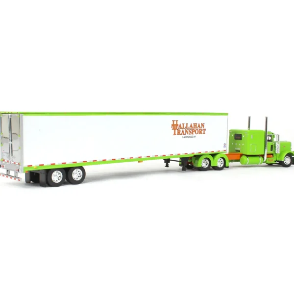 Manufacturer_DCP by First Gear Box Trucks & Trailers<1/64 Peterbilt 389 with 53ft Utility Trailer, Big Rigs #9: Hallahan Transport, DCP by First Gear