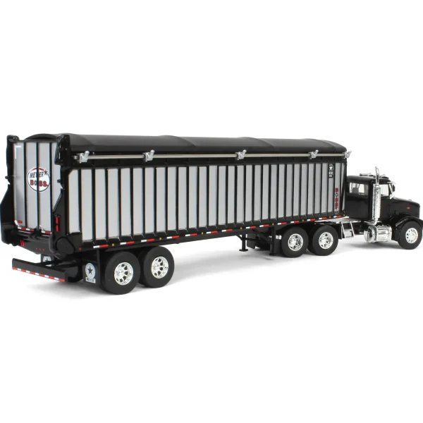 Manufacturer_SpecCast Dump Trucks<1/64 Peterbilt 385 with Meyer 9140RT Boss Silage Trailer, 2024 Wisconsin Farm Technology Days
