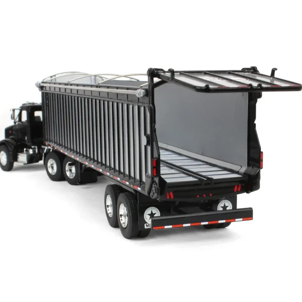 Manufacturer_SpecCast Dump Trucks<1/64 Peterbilt 385 with Meyer 9140RT Boss Silage Trailer, 2024 Wisconsin Farm Technology Days