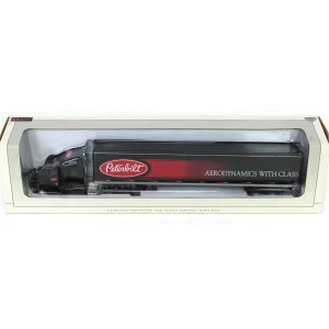 Manufacturer_SpecCast Box Trucks & Trailers<1/64 Peterbilt 387 with Peterbilt Aerodynamics With Class Box Trailer
