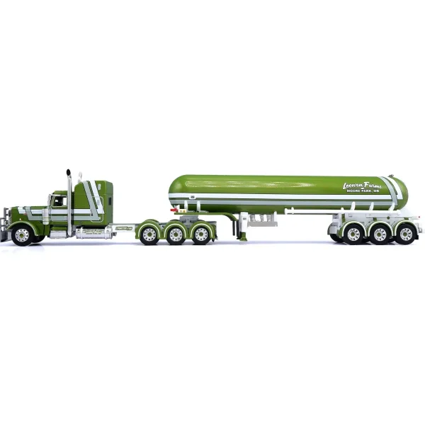 Manufacturer_DCP by First Gear Tanker Trucks<1/64 Peterbilt 389 with Tri-axle Anhydrous Tank Trailer, Loewen Farms, DCP by First Gear