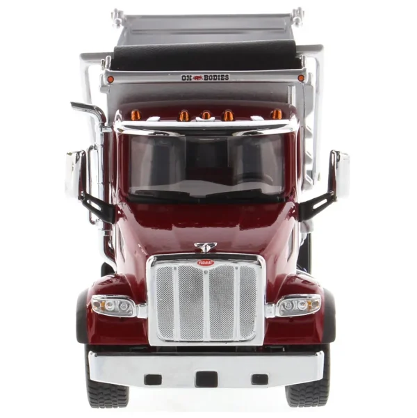 Manufacturer_Diecast Masters Dump Trucks<1/50 Peterbilt Model 567 SFFA Tandem Axle Dump Truck with Pusher Axle by Diecast Masters