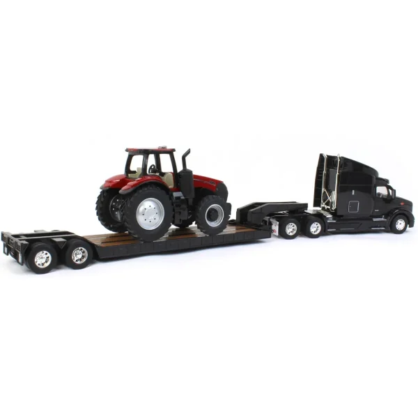 Manufacturer_ERTL Lowboys & Flatbeds<1/32 Peterbilt Model 579 w/ Case IH AFS Connect Magnum 380 & Lowboy Trailer