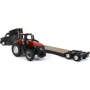 Manufacturer_ERTL Lowboys & Flatbeds<1/32 Peterbilt Model 579 w/ Case IH AFS Connect Magnum 380 & Lowboy Trailer