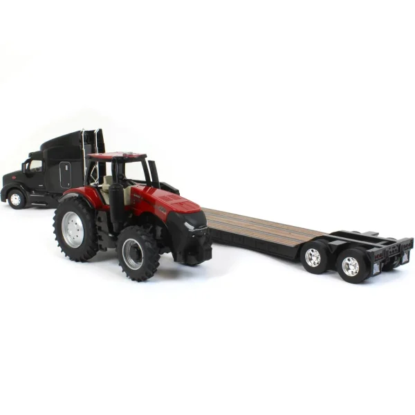 Manufacturer_ERTL Lowboys & Flatbeds<1/32 Peterbilt Model 579 w/ Case IH AFS Connect Magnum 380 & Lowboy Trailer