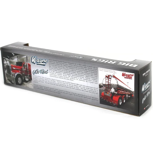 Manufacturer_DCP by First Gear Tanker Trucks<1/64 Peterbilt 389X with Heil Fuel Tanker, Big Rigs Series II #1: Wayne Transports, DCP by First Gear